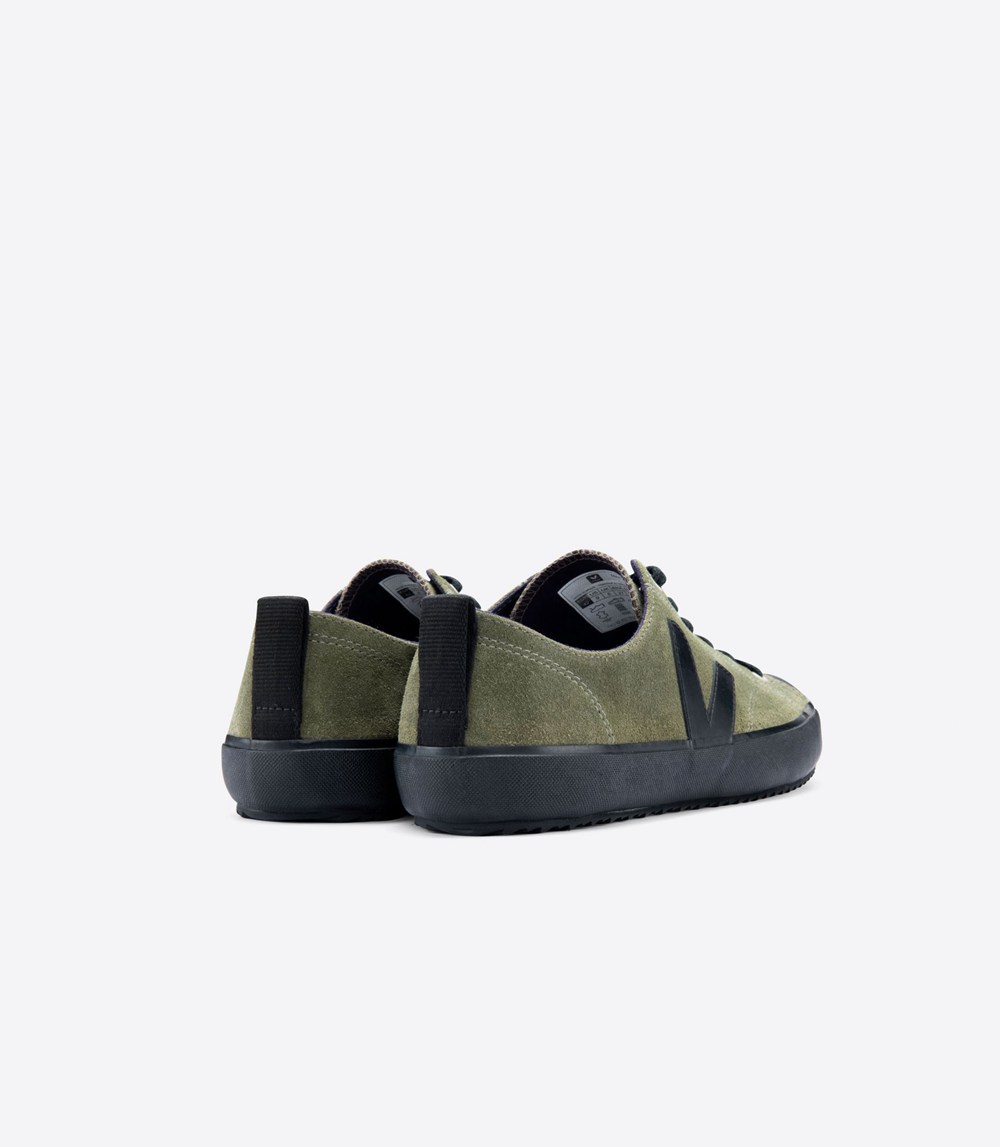 Veja Sneakers Dam - Nova Suede - Olivgröna/Nigga - 863471-PRL